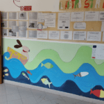 corridoio scuola primaria di Cengio