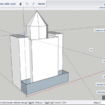 Schermata Sketchup Teatro del Mondo
